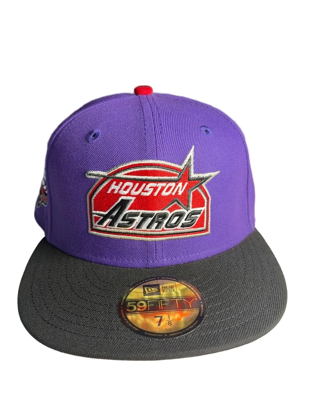 New Era Houston Astros 45th Anniversary Side Patch 2 Tone 59FIFTY Fitted Hat
